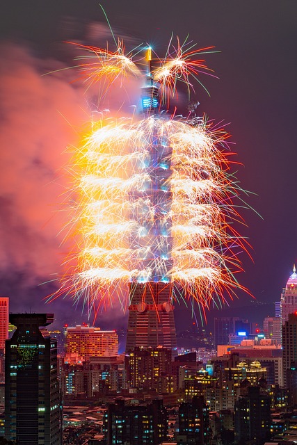 Taipei101 firework